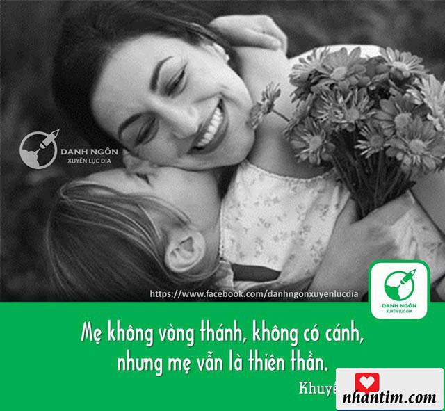 Mẹ không vòng thánh, không có cánh, nhưng mẹ vẫn là thiên thần