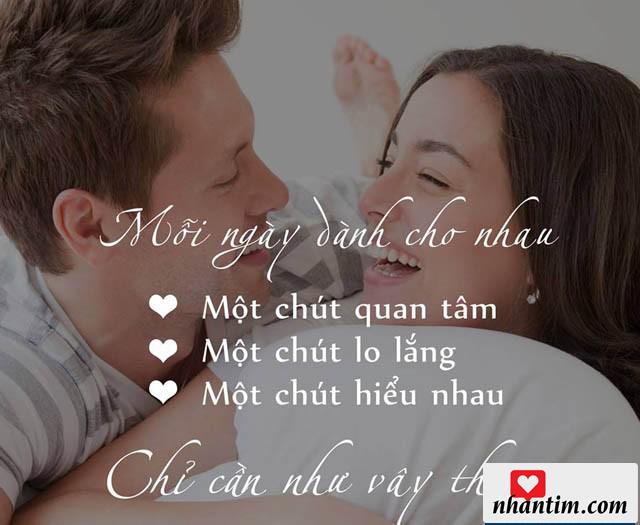 Một chút quan tâm, một chút lo lắng, một chút hiểu nhau