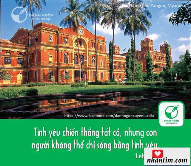 Tình yêu chiến thắng tất cả, nhưng con người không thể chỉ sống bằng tình yêu