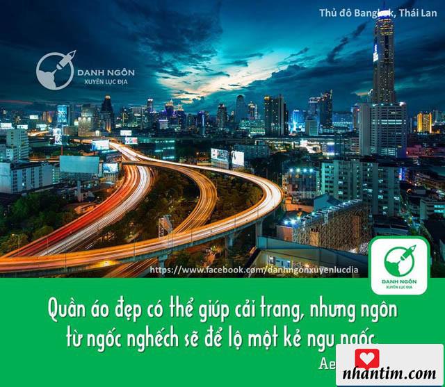 Quần áo đẹp có thể giúp cải trang, nhưng ngôn từ ngốc nghếch sẽ để lộ một kẻ ngu ngốc