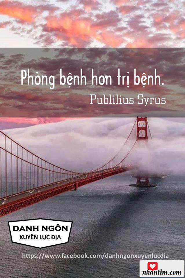 Phòng bệnh hơn trị bệnh