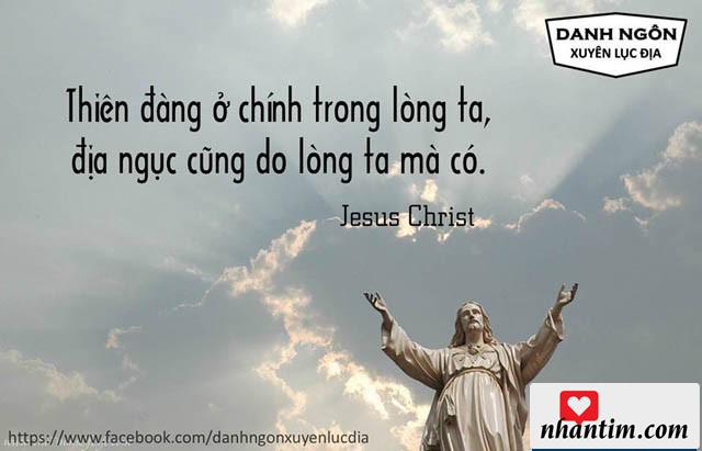 Thiên đàng ở chính trong lòng ta, địa ngục cũng do lòng ta mà có