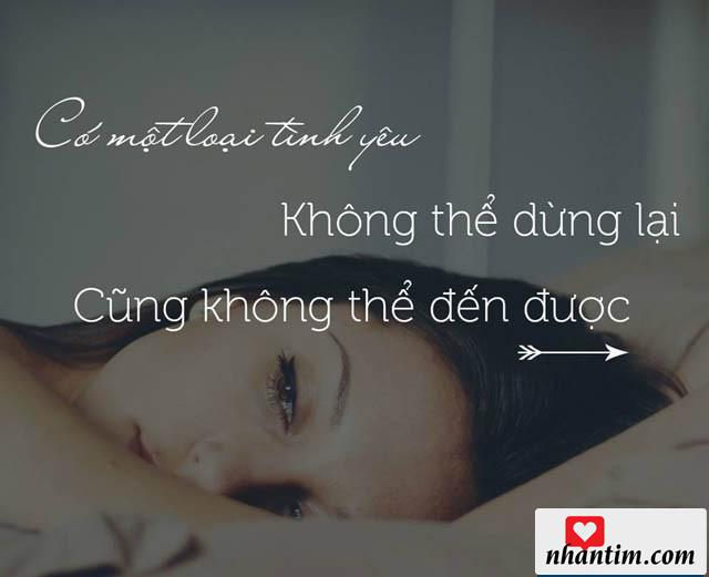 Có một loại tình yêu không thể dừng lại cũng không thể đến được