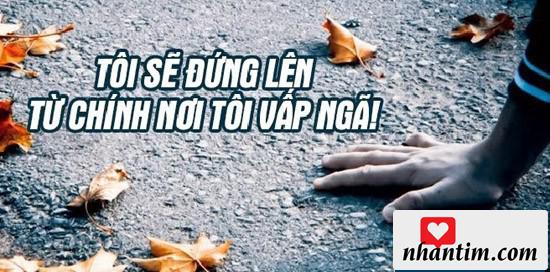 Đừng sợ vấp ngã